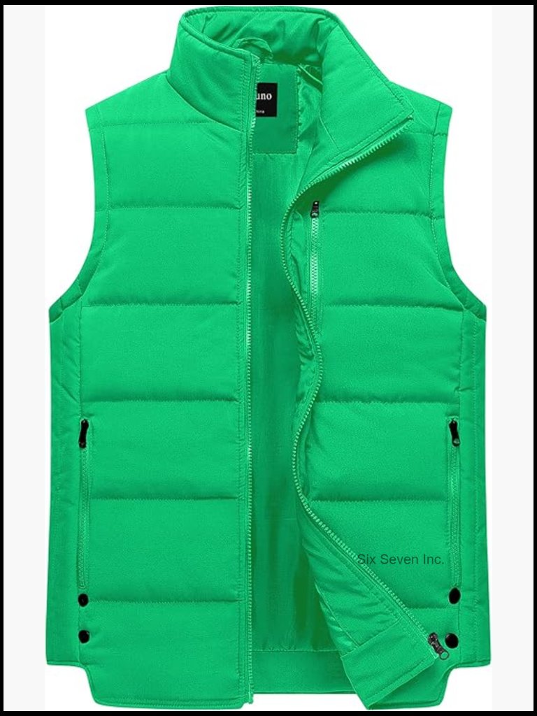 Women's Puffer Vest Stand Collar Quilted Waistcoat Outdoor Ski Vest